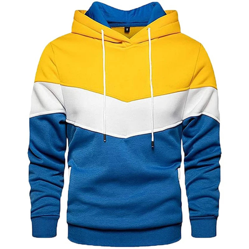 

New Men Autumn Winter Fashion Long Sleeved Hoodies Outdoor Sport Sweatshirts Sweater Casual Pullover Hooded Plus Size