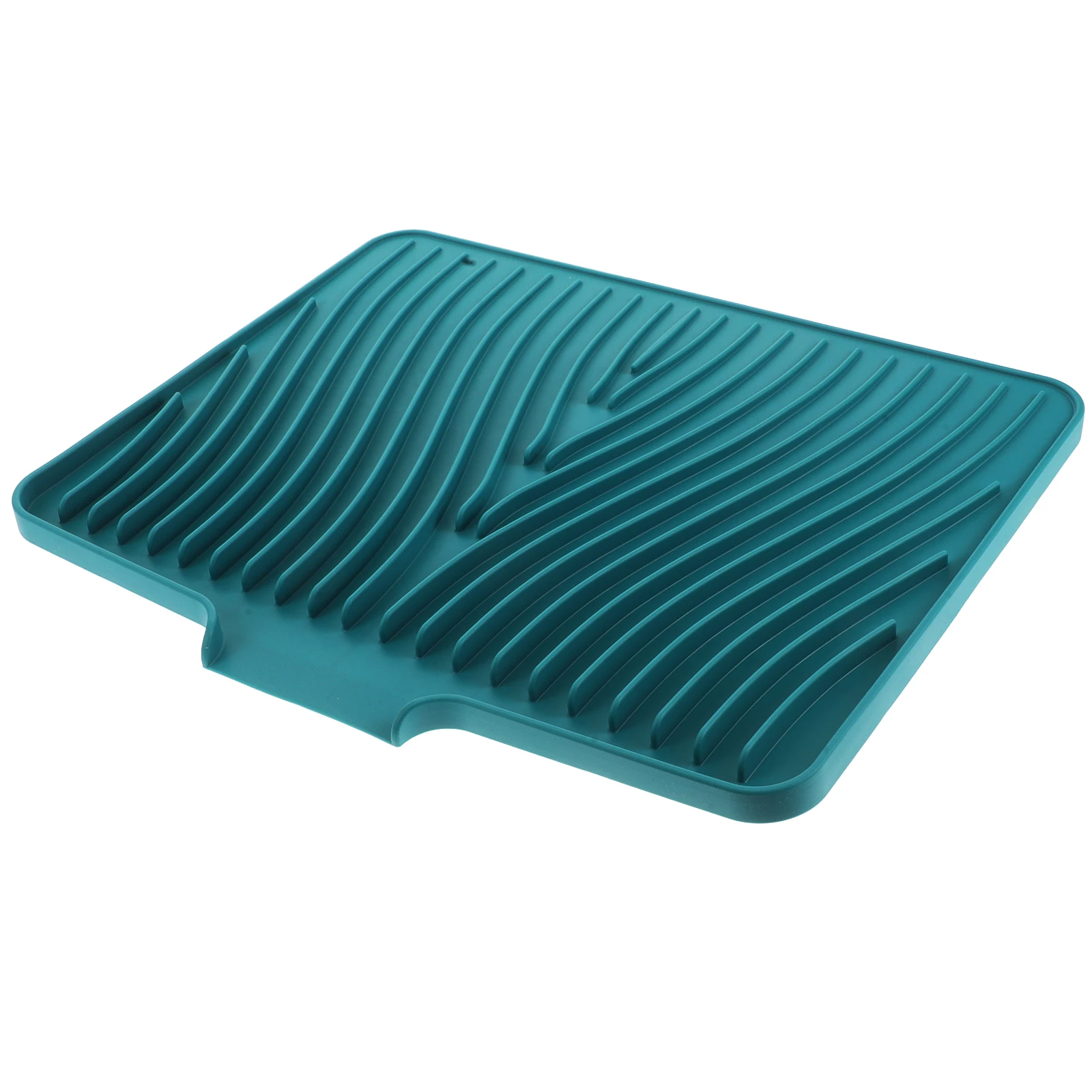 

Silicone Draining Mat Dish Drying Mats for Kitchen Sink Countertop Accessories Nonslip Bottom Easy Clean Coffee Station