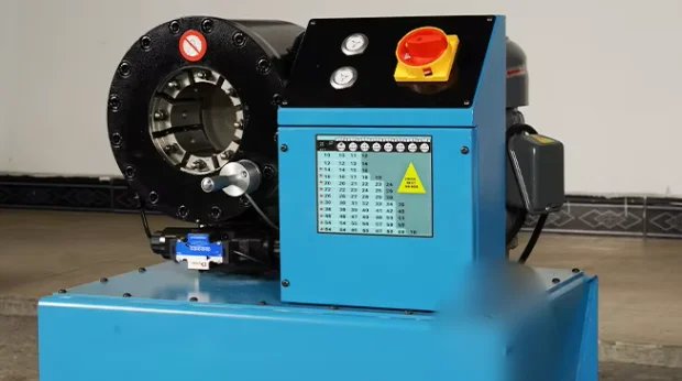 Gorąca Wyprzedaż Automatyczna Zaciskarka do Węży Klimatyzacji Samochodowej Hydrauliczna Prasa Automatyczna Maszyna do Zaciskania Węży Hamulcowych i Klimatyzacyjnych do Samochodów Maszyna do Produkcji Gumy