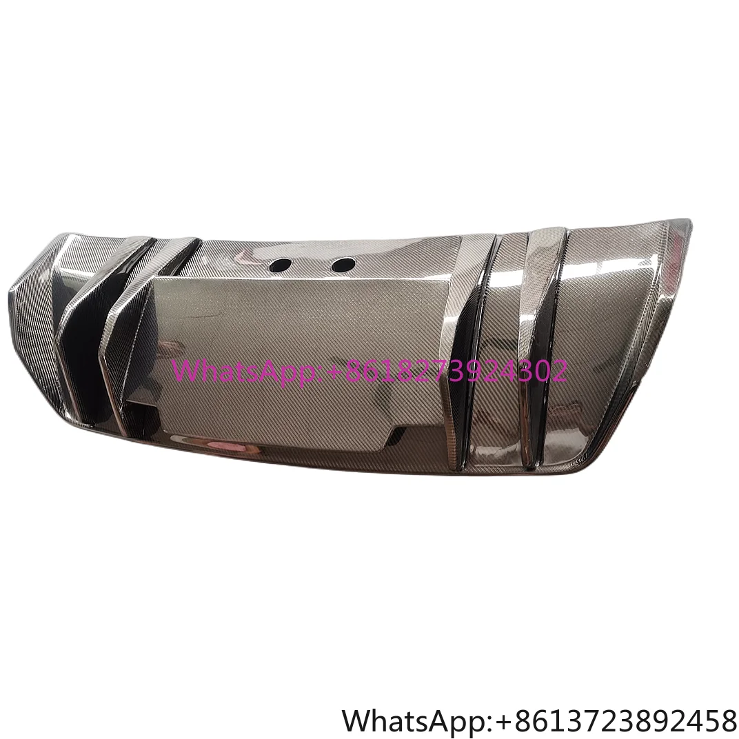 

Carbon Fiber Rear Bumper Lip Diffuser for Audi R8 V8 V10 2017-2020