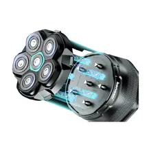 Afeitadora Eléctrica KENSEN S15 para Hombres Calvos, Maquinilla de Afeitar Magnética 6D, Recortadora de Pelo