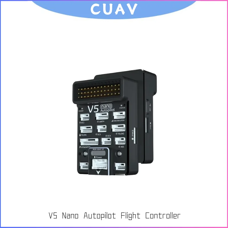 

CUAV V5 Nano Autopilot Compact PX4/ArduPilot/Pixhawk FC Mini Flight Controller for FPV & Industrial Drones