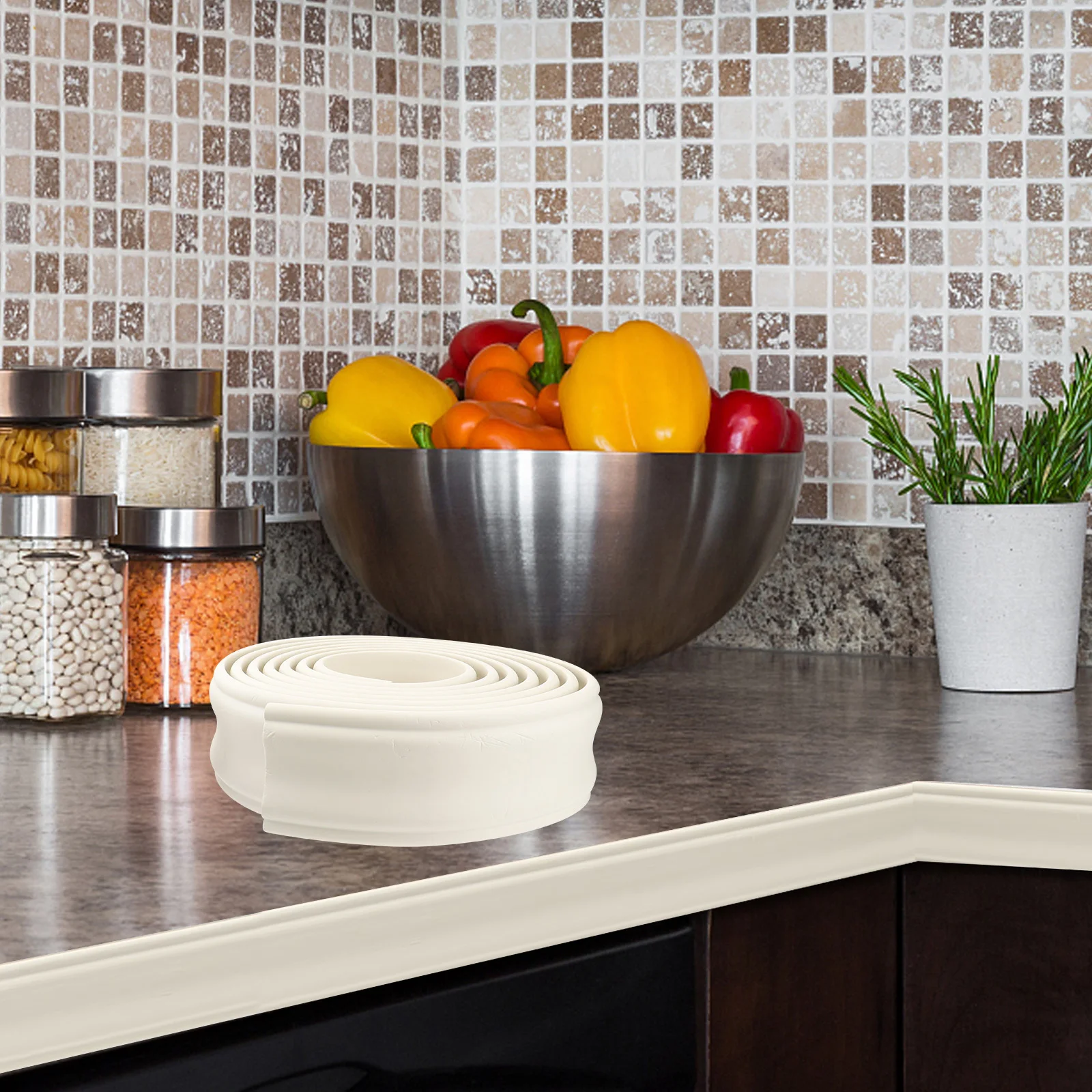 

5 Meters 10Cm Width Wall Edges Sticker White For Living Room Background Home Decor Sticker Kickboard Protector Wall Film