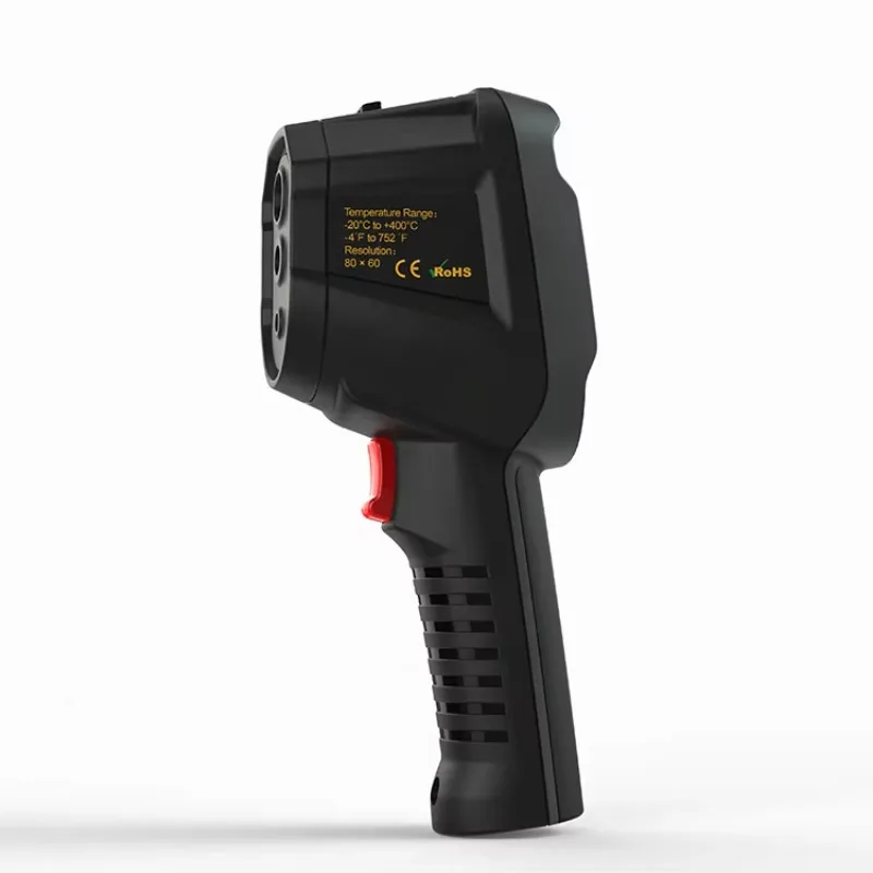 

Ht 06 Thermal Imager 256 X 192 WiFi Handheld 25 Hz Ir High Resolution Thermal for Water Leak, Inspection, HVAC