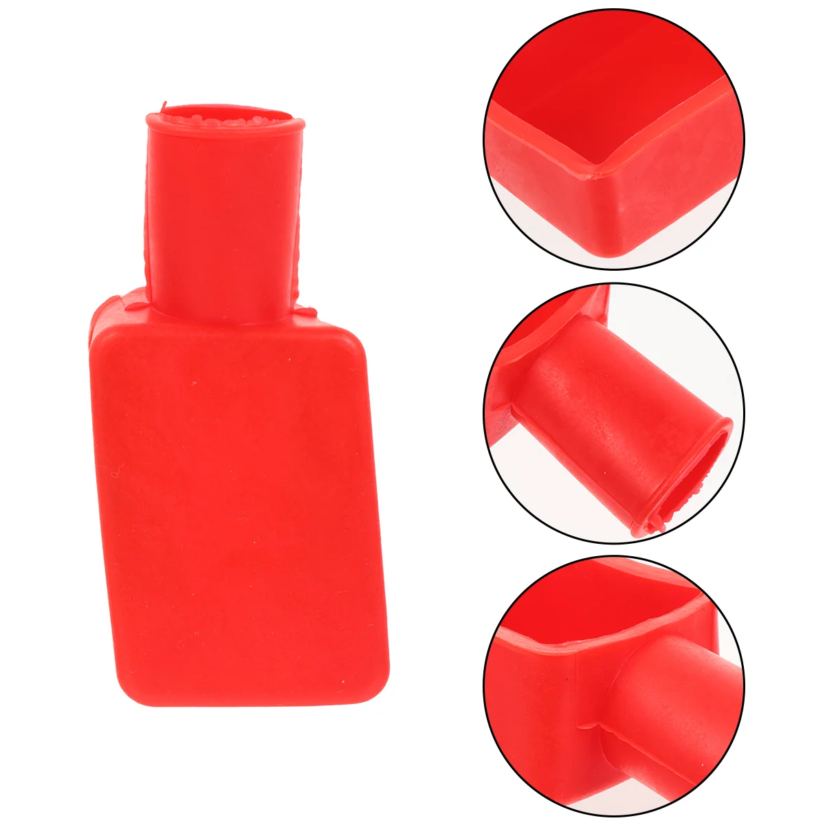 3 Pairs Car Terminal Covers Rubber Stud Protector Replacement terminal caps post covers