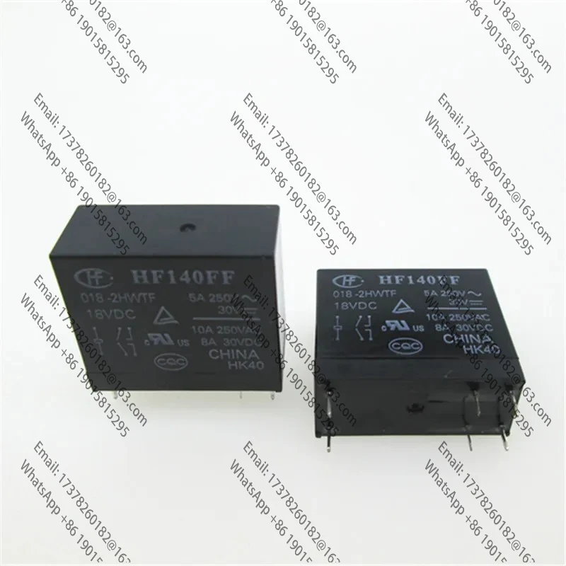 

НОВОЕ реле 18 В HF140FF-018-2HWTF 18 В постоянного тока HF140FF-018-2HWTF-18 В постоянного тока HF140FF-0182HWTF HF140FF0182HWTF 18 В 18 В постоянного тока 18 В постоянного тока 18 В 5 А 250 В переменного тока DIP6