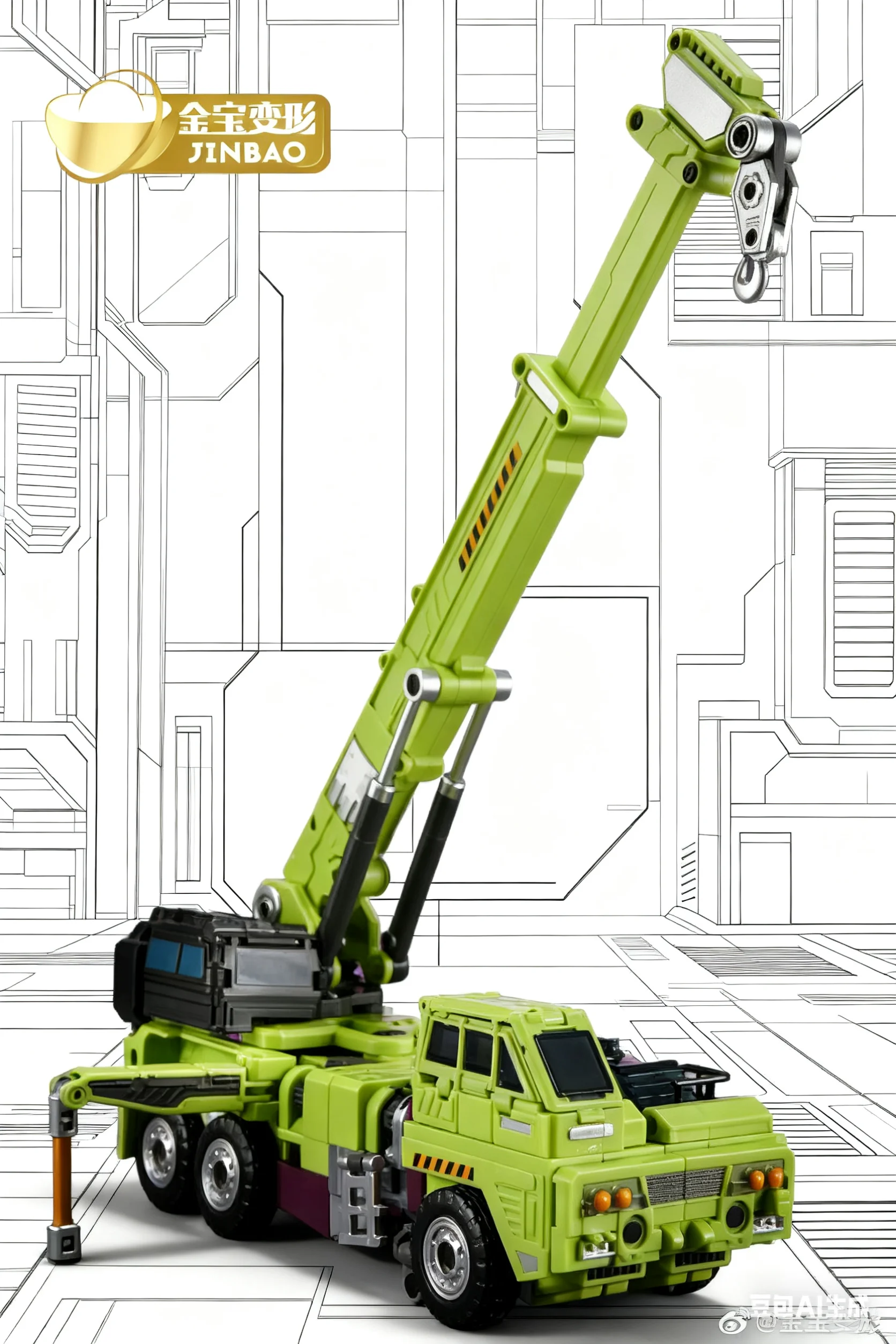 JINBAO NBK Devastator Predaking GT Meesterwerk Transformatie Action Figure Speelgoed Film Model G1 6IN1 Vervorming Auto Robot