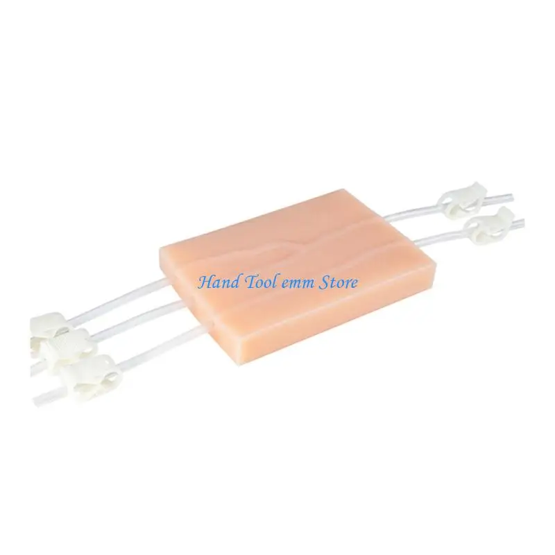 H37F Blood Vein Injection Simulator Module Silicone Skin Suture Training Model Puncture Simulation Blood Return Skin Module