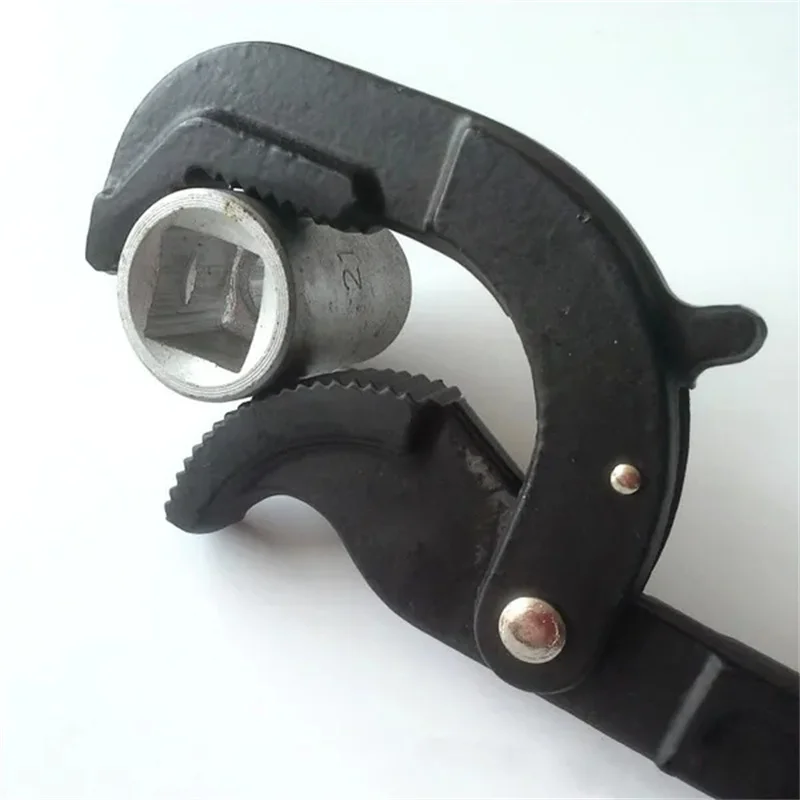 Imagem -05 - Chave Universal para Tubos Chave Chave Aberta Aço Carbono Ferramenta Snap Grip Ferramentas Manuais Multifuncionais para Canalizador 1430 3060 mm 1pc