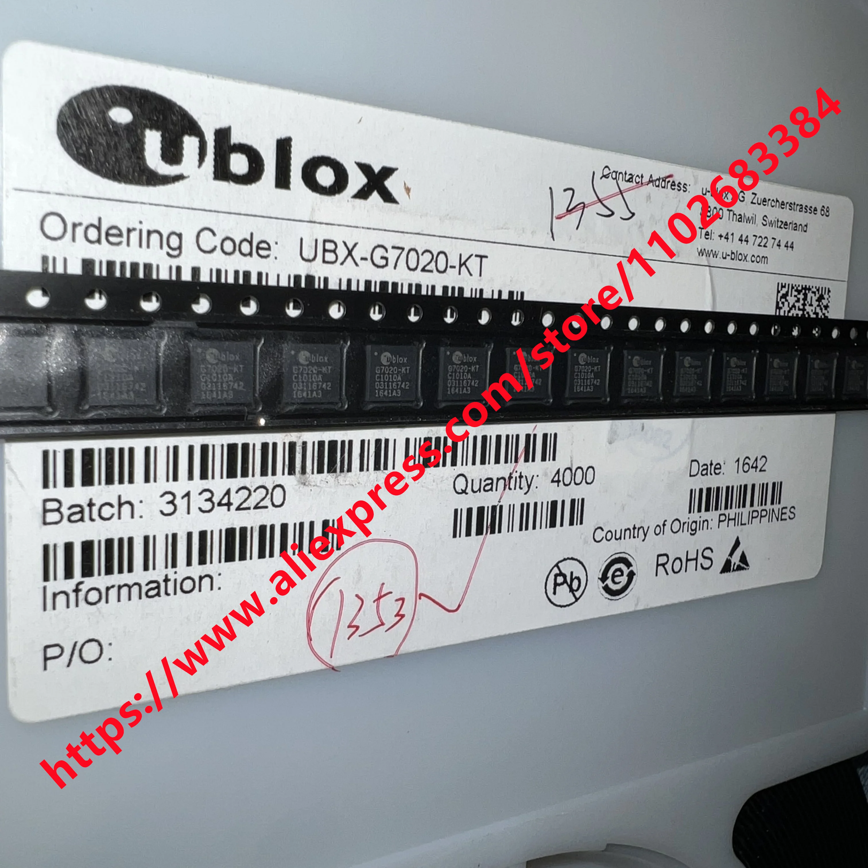 UBX-G7020-KT  QFN40  New and Original Genuine