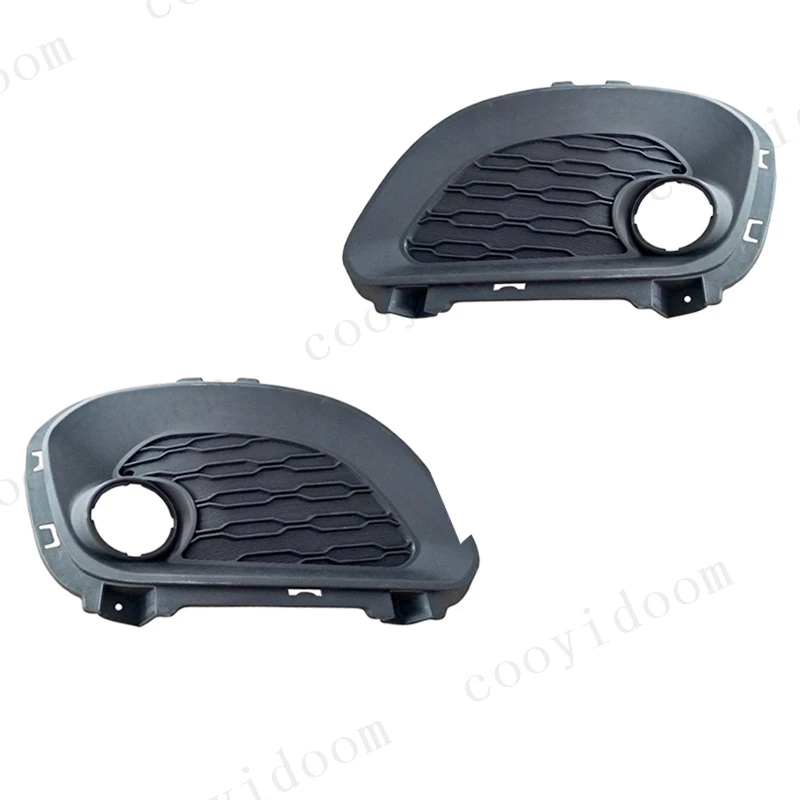 Car Front Fog Light Fog Lamp Trim Cover Bonnet Cover Light Fog Light Frame cover trim  For KIA RIO HATCHBACK 2012 2013 2014