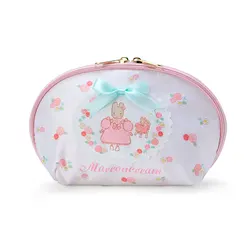 Marron Cream Makeup Bag Storage Organizer Anime Bunny Kawaii Cute Small Pouch Travel Cosmetic Bags Vanity Beauty Case