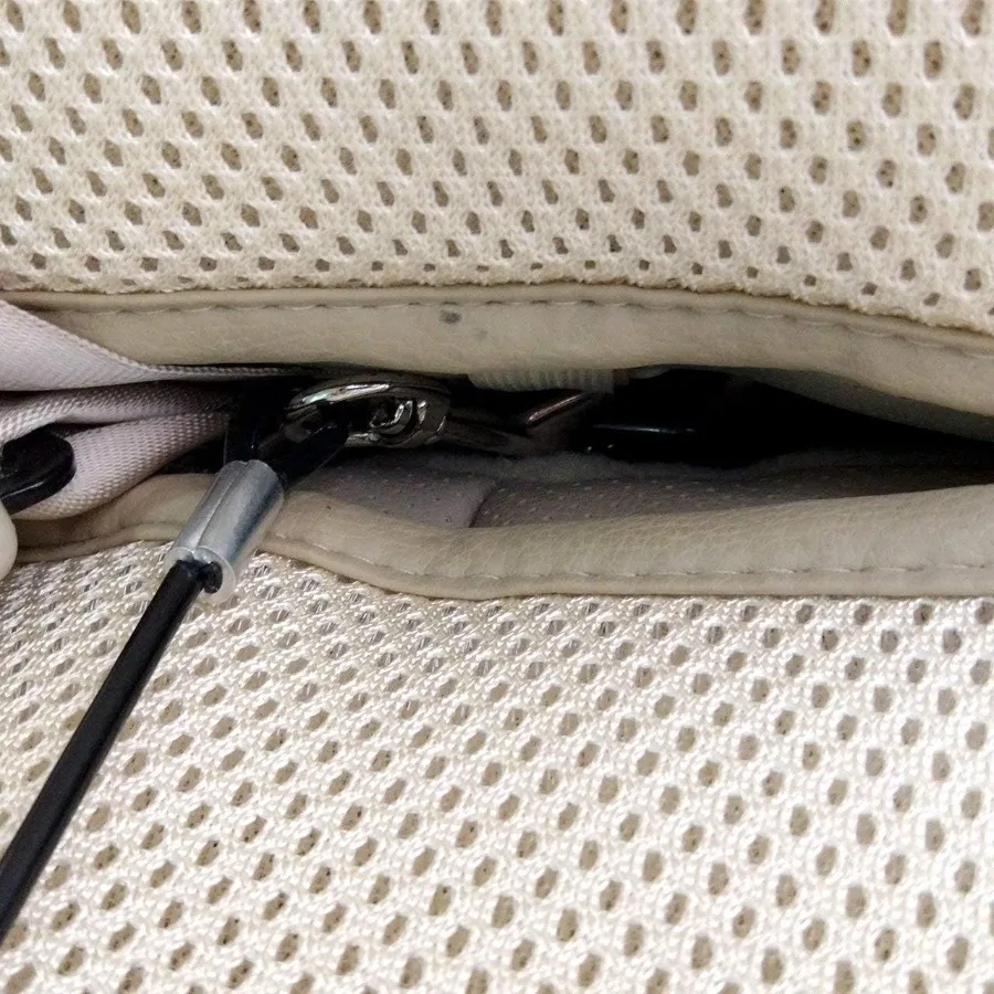 كلب مقعد السيارة حزام ضبط النفس المغلفة الفولاذ المقاوم للصدأ مضغ برهان الكلب مركبة سلامة حبل كابل مشبك مزدوج مضغ الحيوانات الأليفة سيارة Leas #6