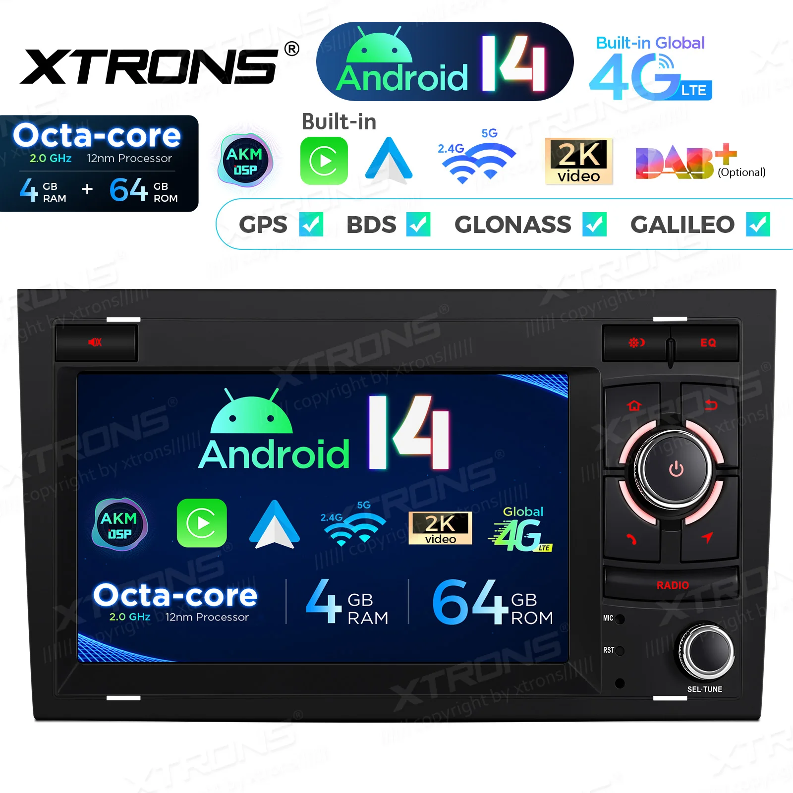 Xtrons 7" Android 1… - image