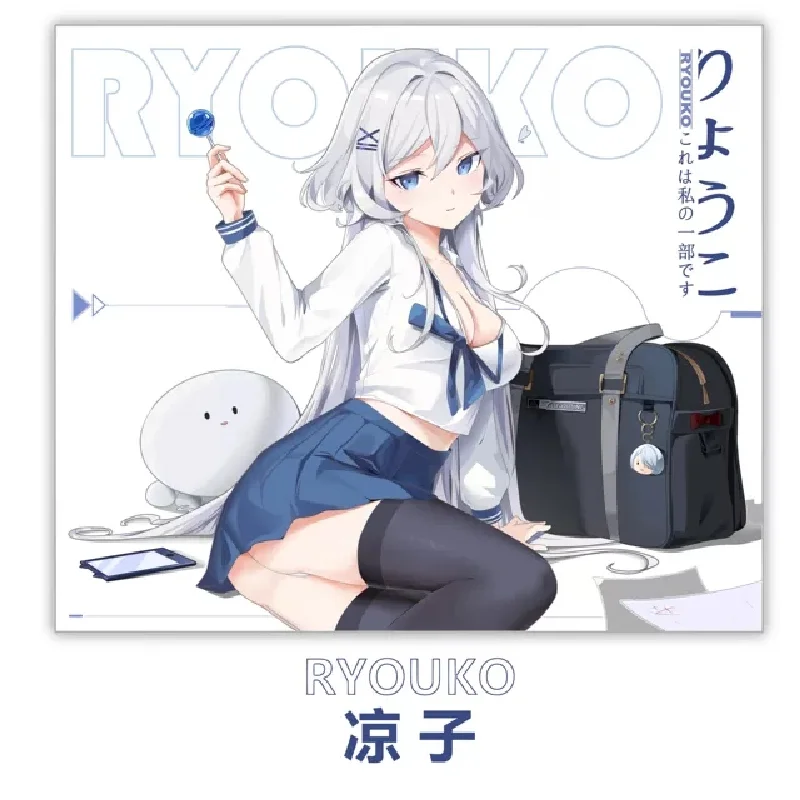 RGBGAMING "Ryoko" 99-Style Like Mouse Pad, Skin-Friendly, Slightly Textured, Original Anime Esports Gear