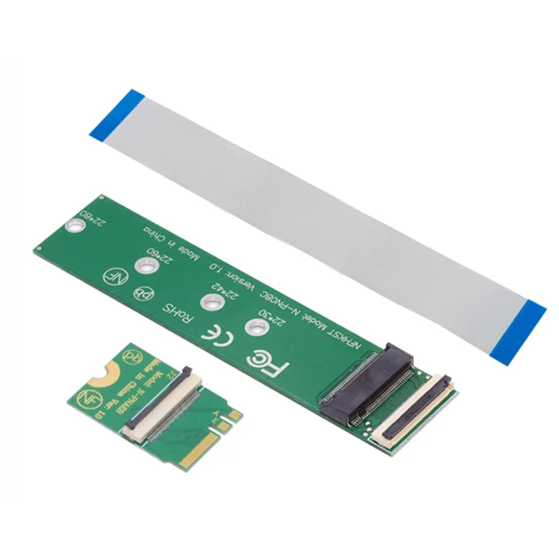 Key A+E Interface WIFI Tom.2 Key M Interface Adapter FPC Soft Bank SSD Connection Cable NVME Adapter Card NGFF