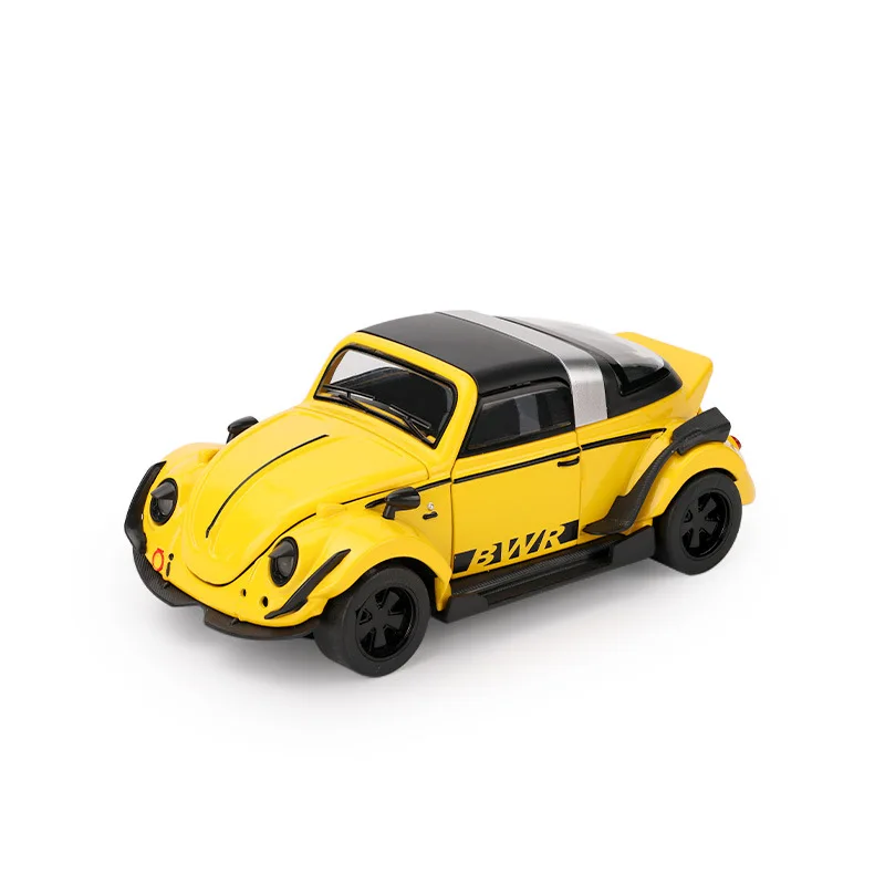 

Машинка-модель Volkswagen Beetle Convertible 1:32, литая под давлением, со звуком и светом