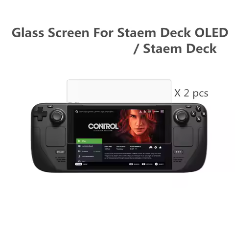 Glass Screen Film For Steam Deck OLED Handheld Screen Protector For Steam Deck Streaming Handheld Tempered Glass Scree Protectio