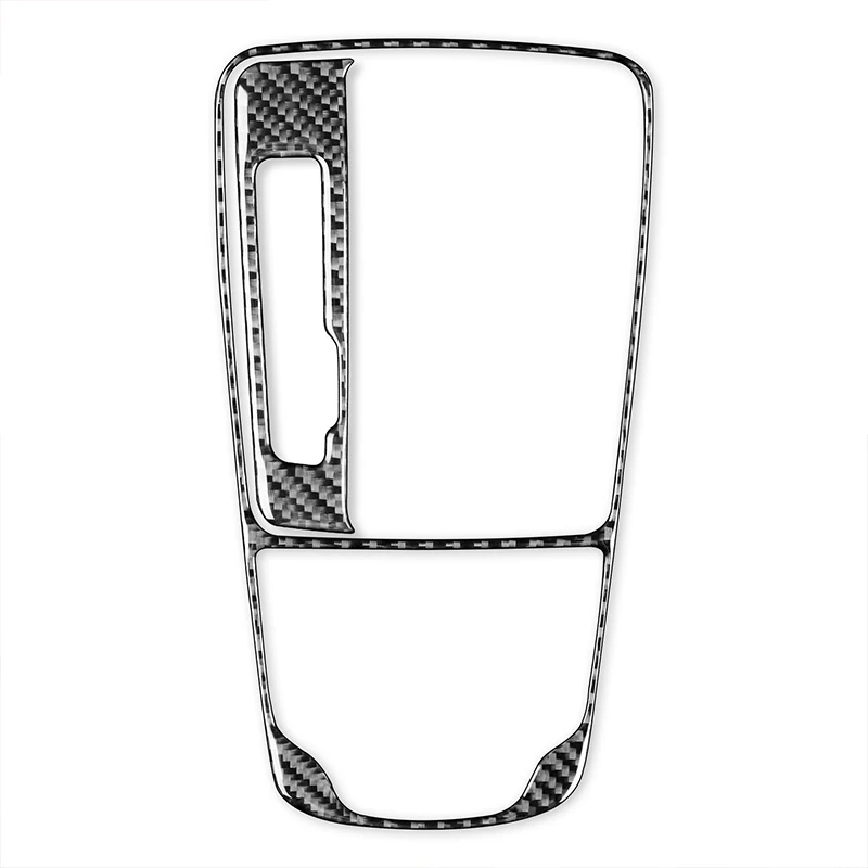 For Audi A3 S3 RS3 8V 2013-2019 Car Accessories Carbon Fiber Interior Gear Shifter Lever Panel Frame Trim Sticker Modification