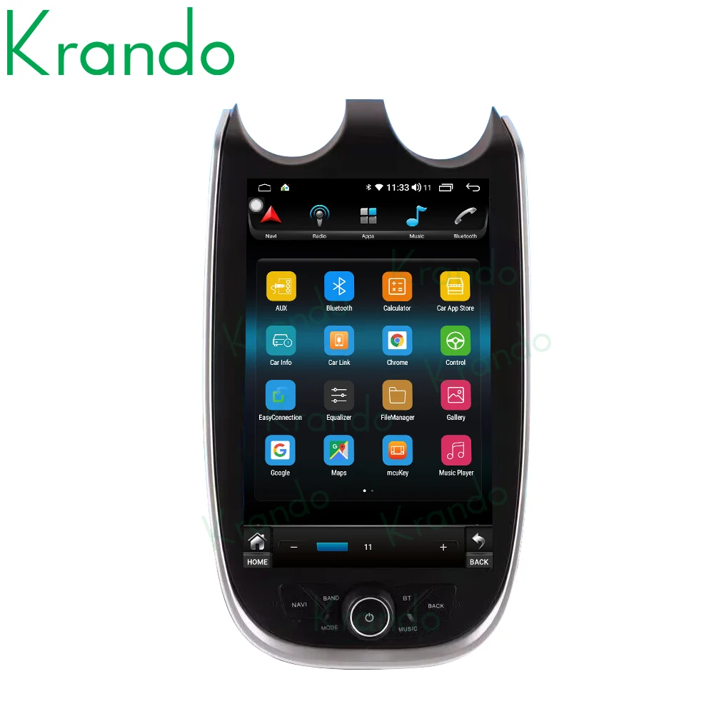 

Krando 12,1-дюймовый мультимедийный стерео Carplay автомобильный радиоприемник для McLaren GT/570/540C/600LT 2019-2024, автомобильный головной блок, мультимедийное воспроизведение