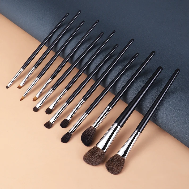 Chichodo Make-Up Borstel-Melkachtige Manier Serie Natuurlijk En Synthetisch Haar 23 Stuks Brushes-020Synthetic Haar Lip Borstel