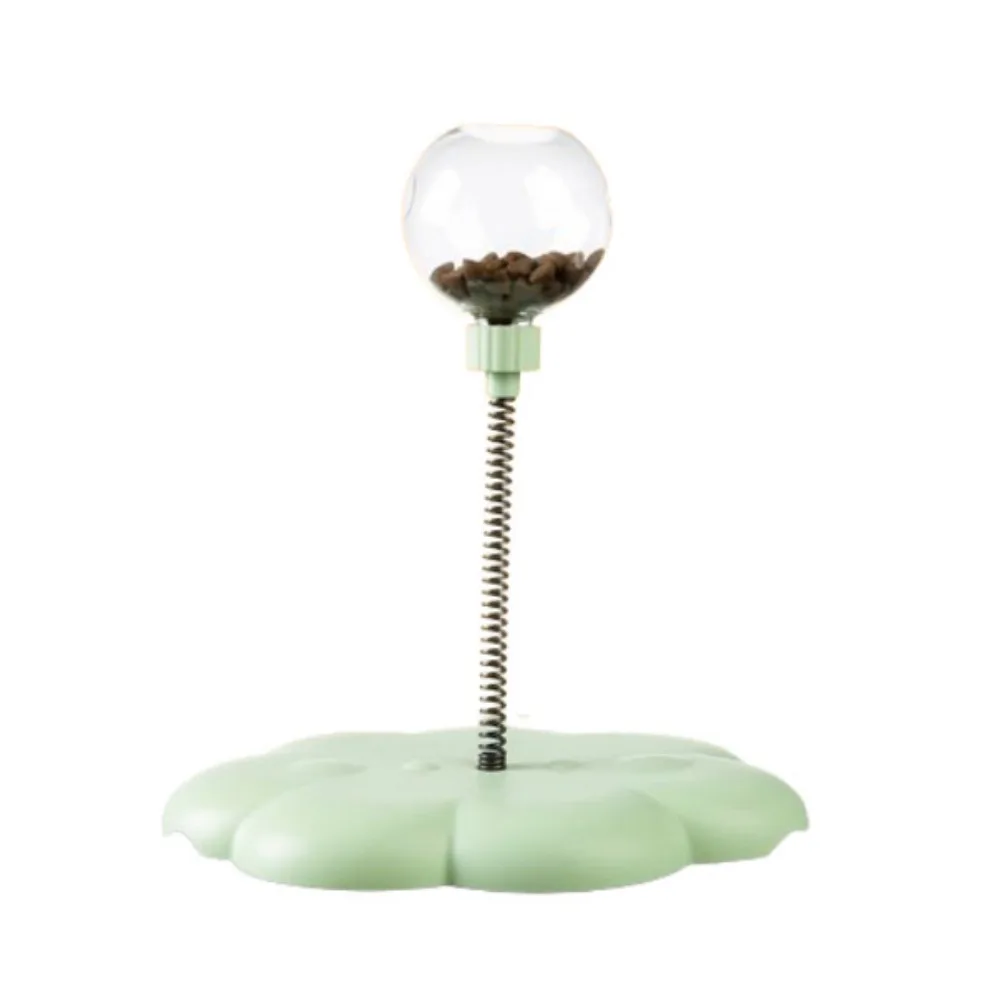 مضحك التفاعلية الحيوانات الأليفة الغذاء موزع شفط كأس موثوقة الحيوانات الأليفة الغذاء تسرب الكرة لعبة التفاعلية التلقائي الحيوانات الأليفة لغز اللعب #1