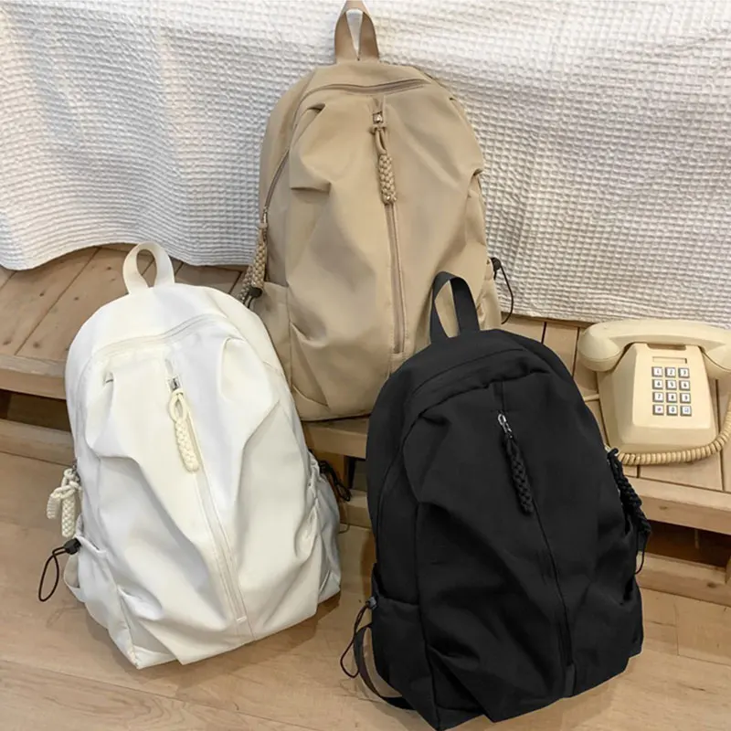 Damen-Rucksack, modisch, leicht, Nylon, für Herren und Damen, Reiserucksäcke, Studenten, Schulrucksack, Schultasche für Jungen und Mädchen