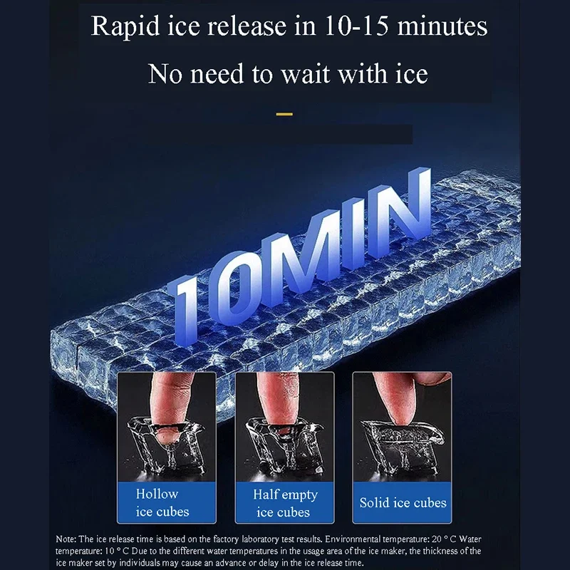 

Коммерческий льдогенератор PBOBP, 55 кубиков льда, отдельно стоящий шкаф на 12-15 минут, емкость хранения 33 фунта, светодиодный цифровой дисплей