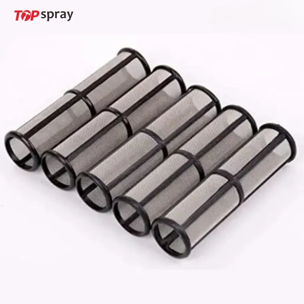 Topspray 10pcs Airless Sprayer Pump Parts High Pressure 60 Mesh Fluid Filter for GRC 390 395 494 595 243-080 243080