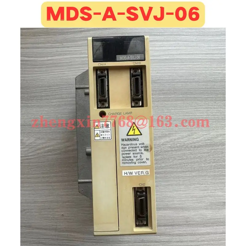 Latest Quotation Used Servo Drive MDS-A-SVJ-06 MDS A SVJ 06 Normal Function Tested OK