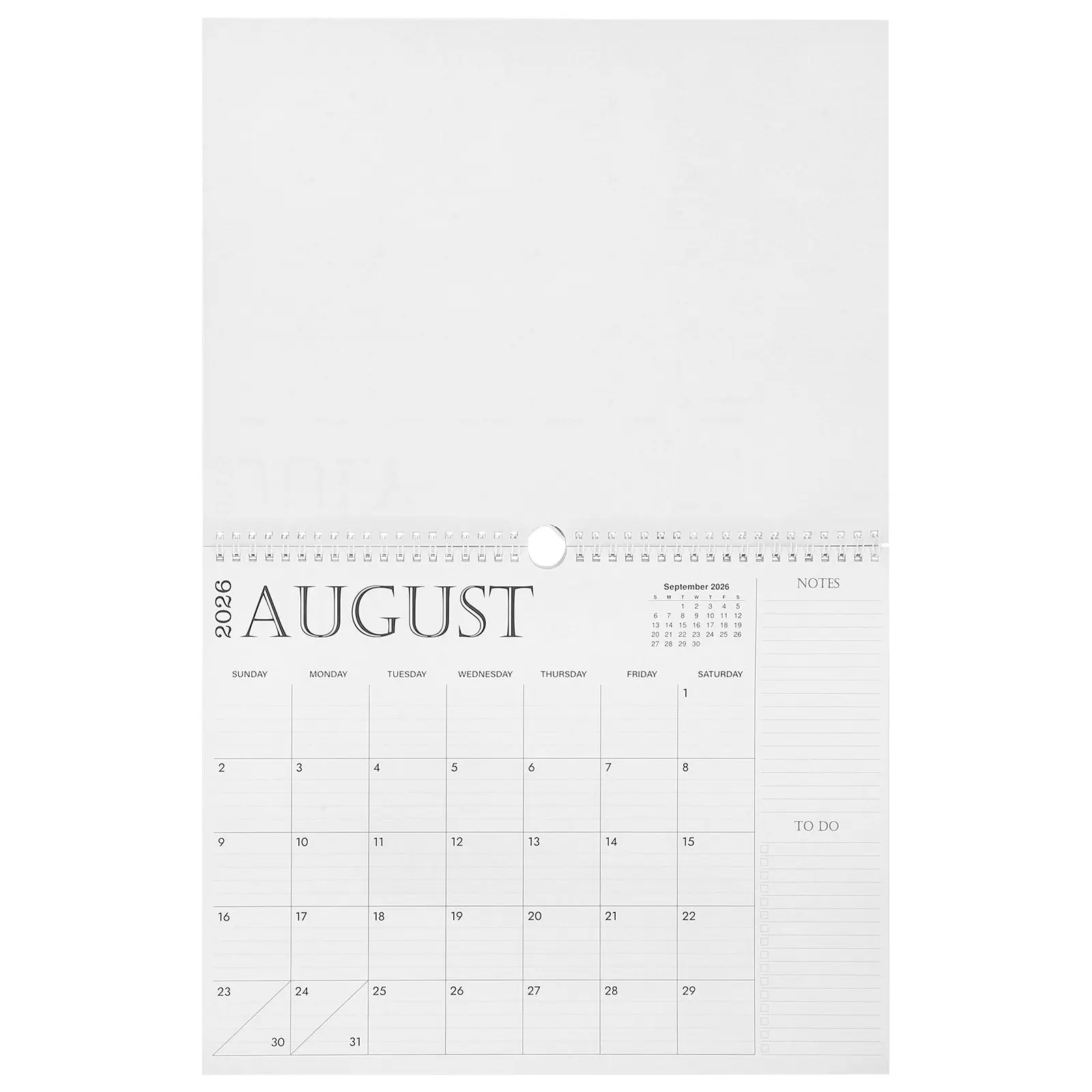 

Настенный календарь-планировщик на 2026 год, 18 месяцев, на спирали, с крупными ежемесячными блоками, для отслеживания праздников, для семьи, офиса, школы, дома, на годовой период