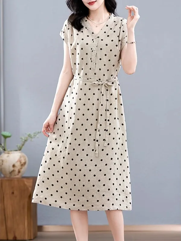 

Летний женский жилет в клетку Lin Dr с талией в большой юбке Ele, повседневная юбка с высокой талией, ort Sve Midi Dr