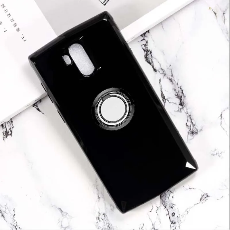 for Doogee N100 Back Ring Holder Bracket Phone Case Cover Phone TPU Soft Silicone Cases for DoogeeN100 5.99