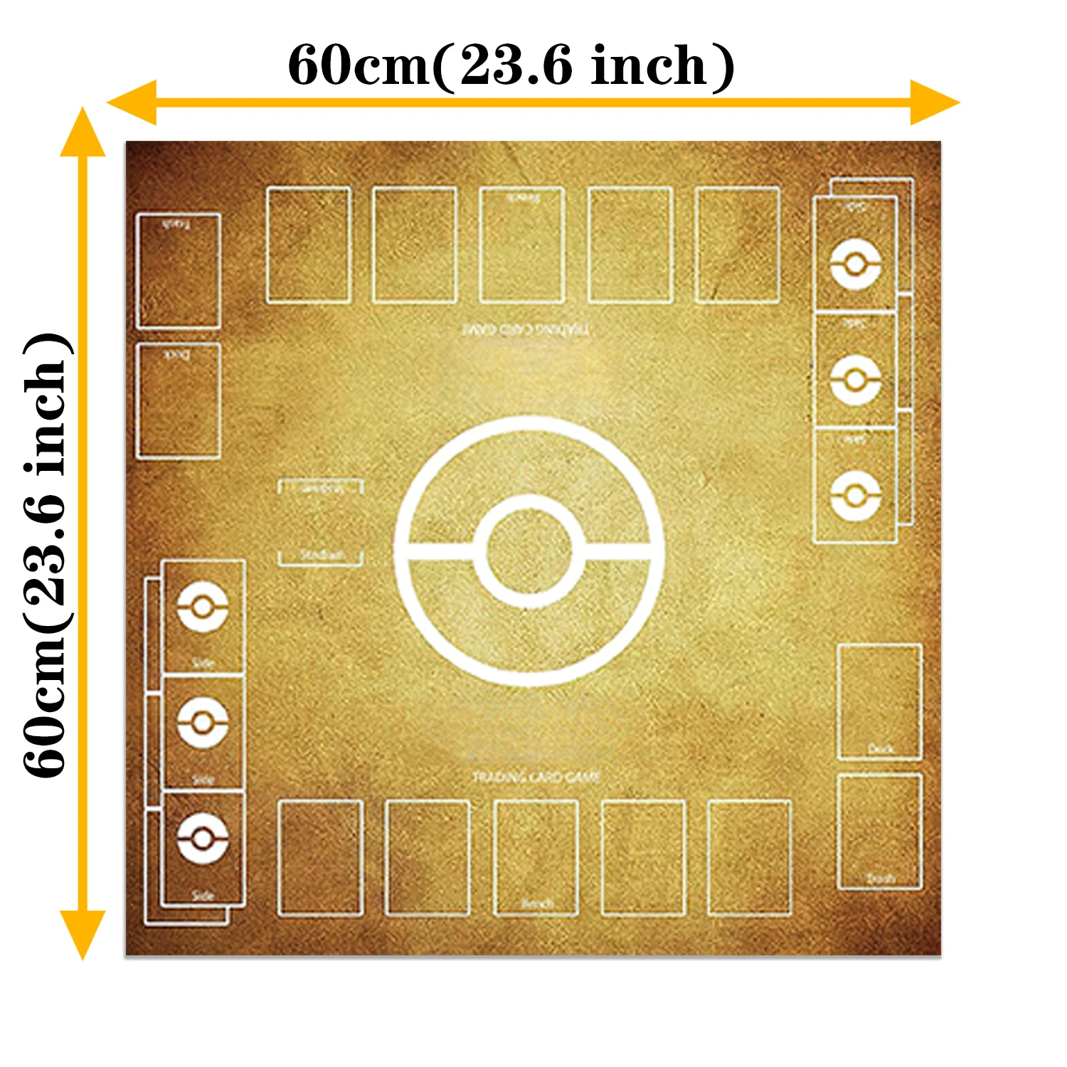 PTCG Playmat Trading Card Game Mat Dedicated Cards Play Against Table Mat Kids Toy for Gift