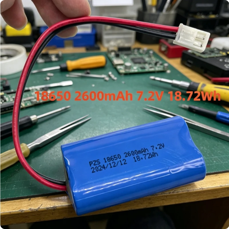 18650 2600mAh Suitable for Mindray Shenke Injection Pump Battery 7.2V  18.72Wh  Long  Range  Stable  Charging  Battery