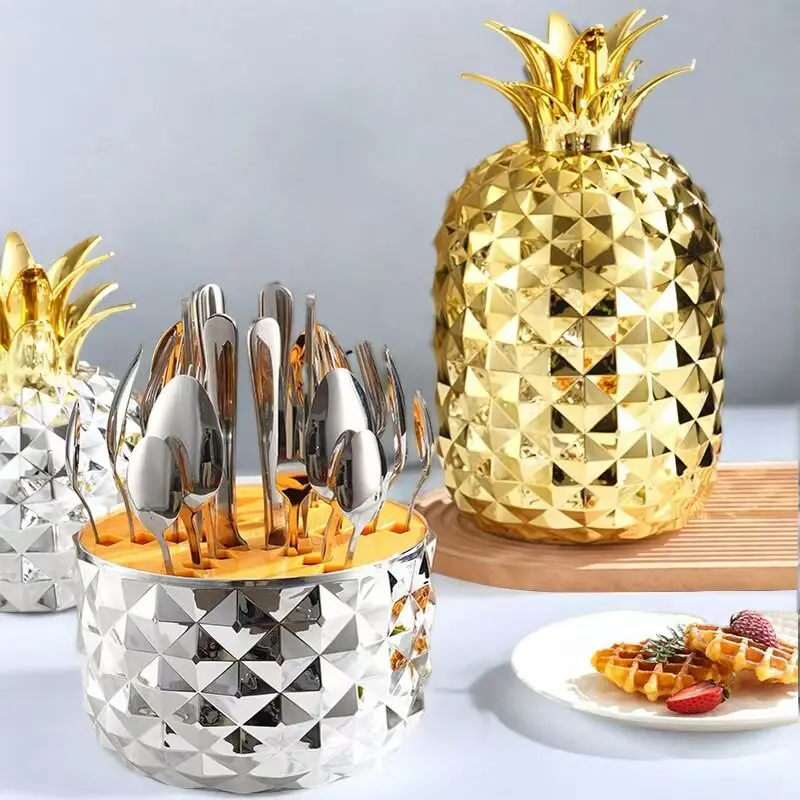 

Tableware Set Stainless Steel Tableware Egg Western Food Knife, Fork and Spoon
