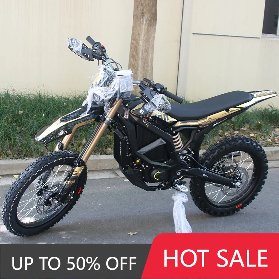 RRE 2025 Carbon Black Ultra Bee 74V 60Ah Off-Road Ebike 21KW Max Power Ron Electric Off-Road New Motorcycle Spot