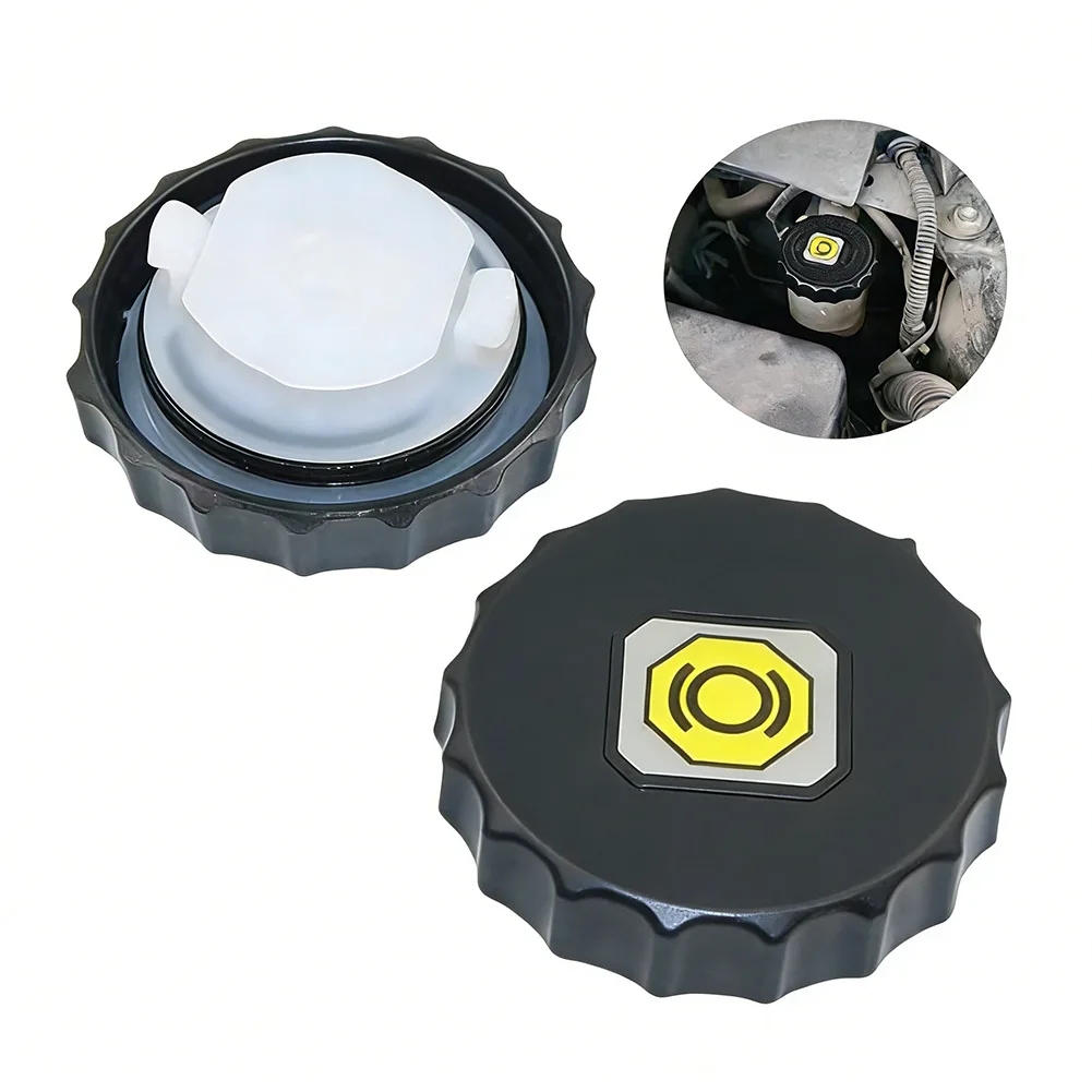 Brake Reservoir Cap Master Cylinder Seal ABS Material Wear-resistant Non-deforming Brake Reservoir Replacement