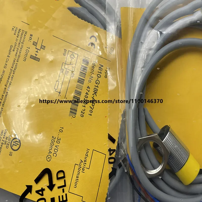 

5 шт. новые высококачественные датчики приближения NI10-G18K-AP7X NI10-G18K-AN7X