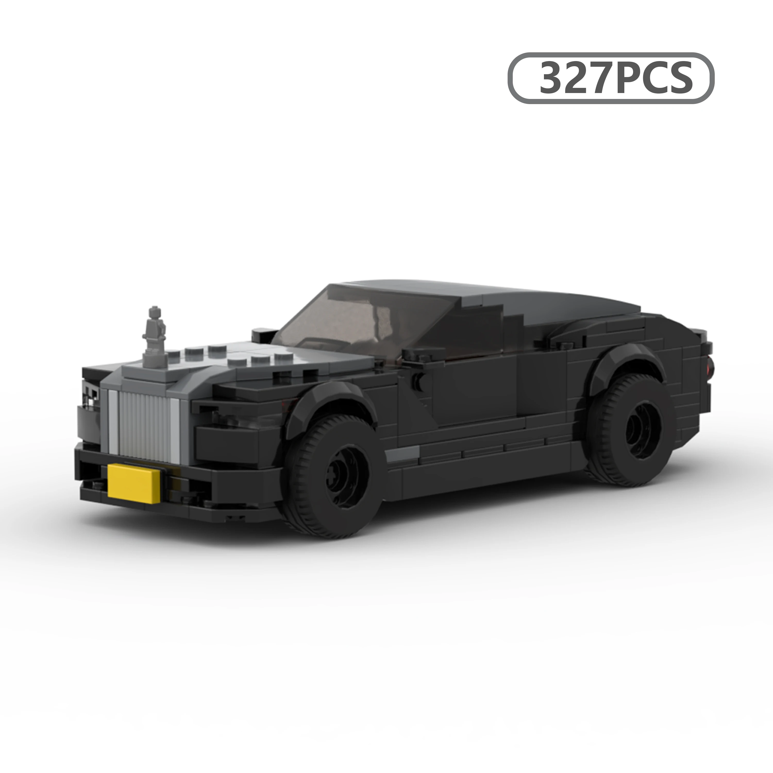 

MOC Building Blocks Compatible Speed Series Phantom 8-Stud Racing Car Model Creative Construction Toy for Boys Kids