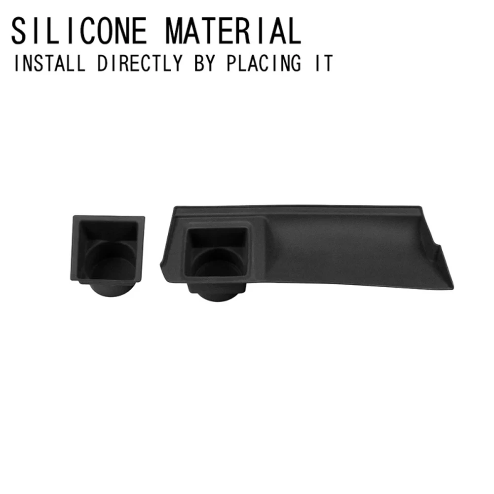 For Honda N VAN 2024 and Later RHD Front Dashboard Center Console Panel Water Cup Pad ABS Material Wear Resistant and Stable
