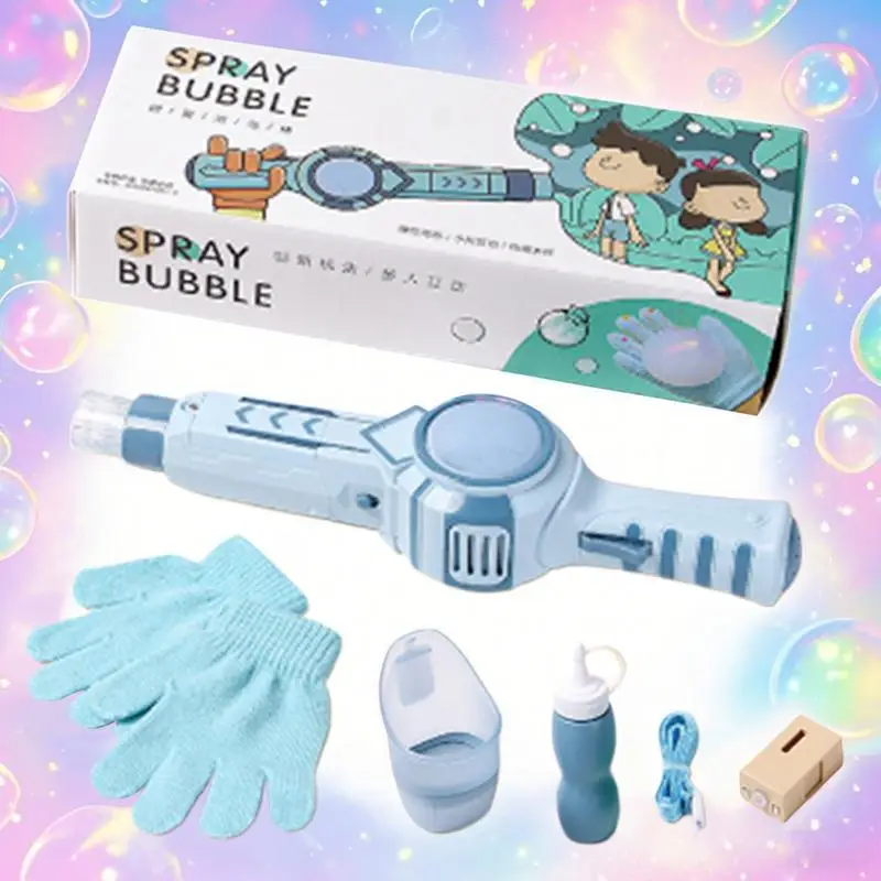 Bubble Maker Bubble Blower Toy Interactive Toys With Light And Sound Indoor Outdoor Games For Birthday Park Beach Gathering