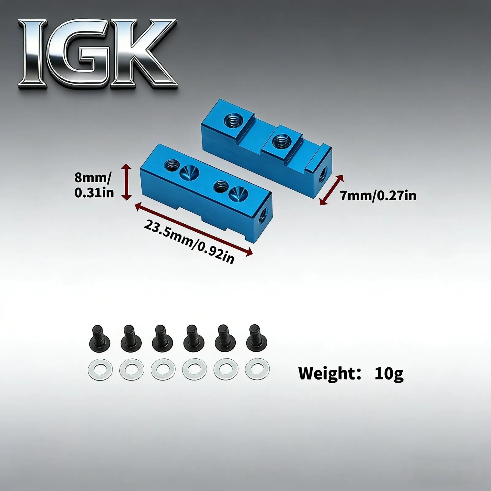 54587 LY50 Aluminum Servo Mount - Upgrade Part for Tamiya G601/GF01/WR02 RC Car
