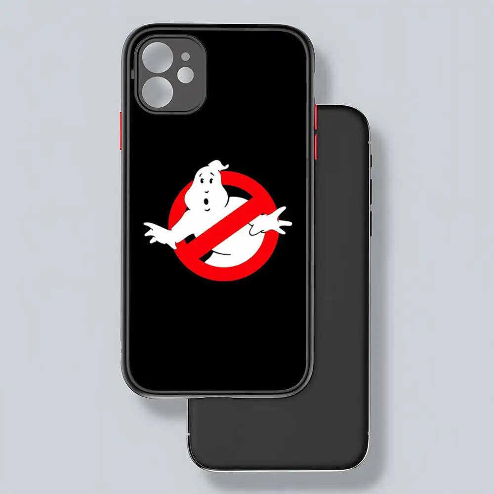 Movie-G-Ghostbusters Phone Case Matte Transparent Back For iPhone 15 14 13 12 11 Pro Max X XR XS Plus Cover