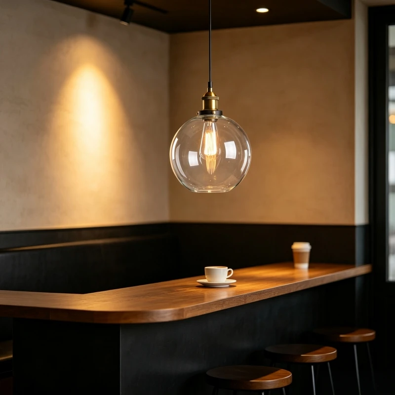 Nordic Creative Glass Chandelier Modern Simple LED Pendant Light Restaurant Bedhead Kitchen Island Decor Luxury Hanging Lamp