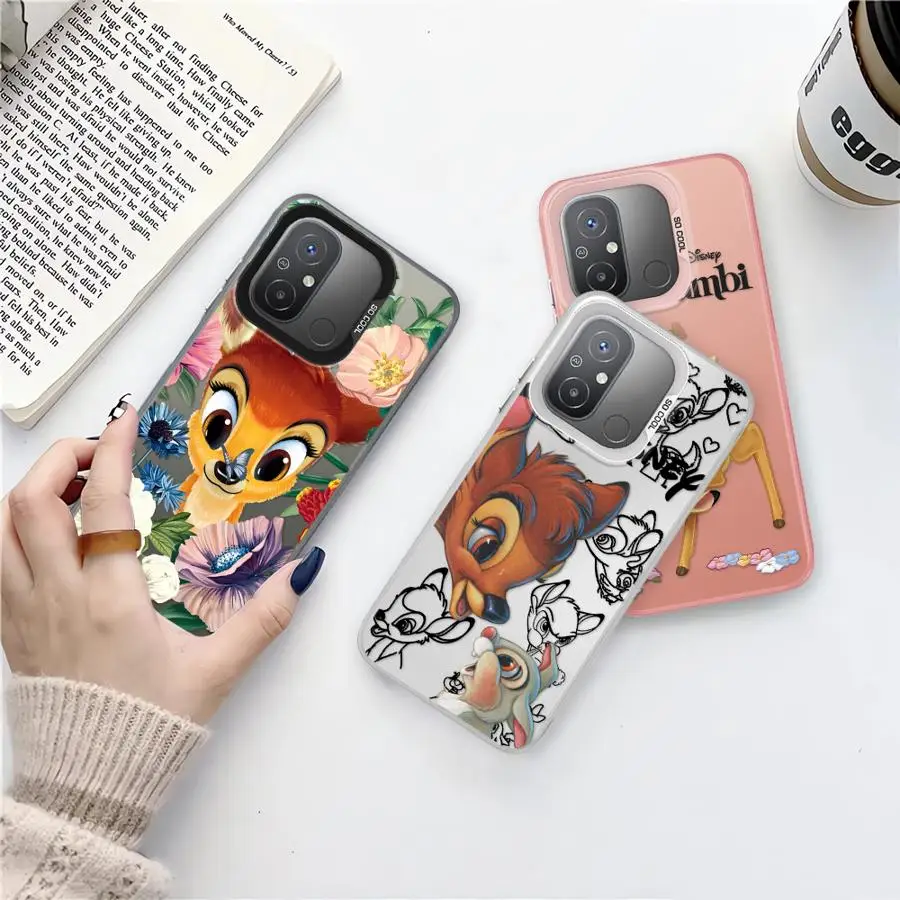 

Disney Bambi Deer Soft Shell Phone Case for Xiaomi Redmi 12C 12 13 A1 A3 A2 Plus A4 14C A3x A1+ 13C