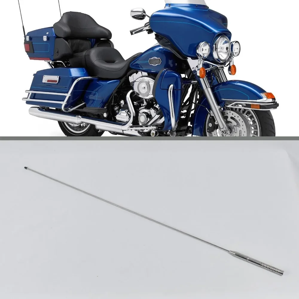 

Suitable for Harley Glide CVO 110/113/114 stainless steel modified antenna, external radio antenna, radio reception
