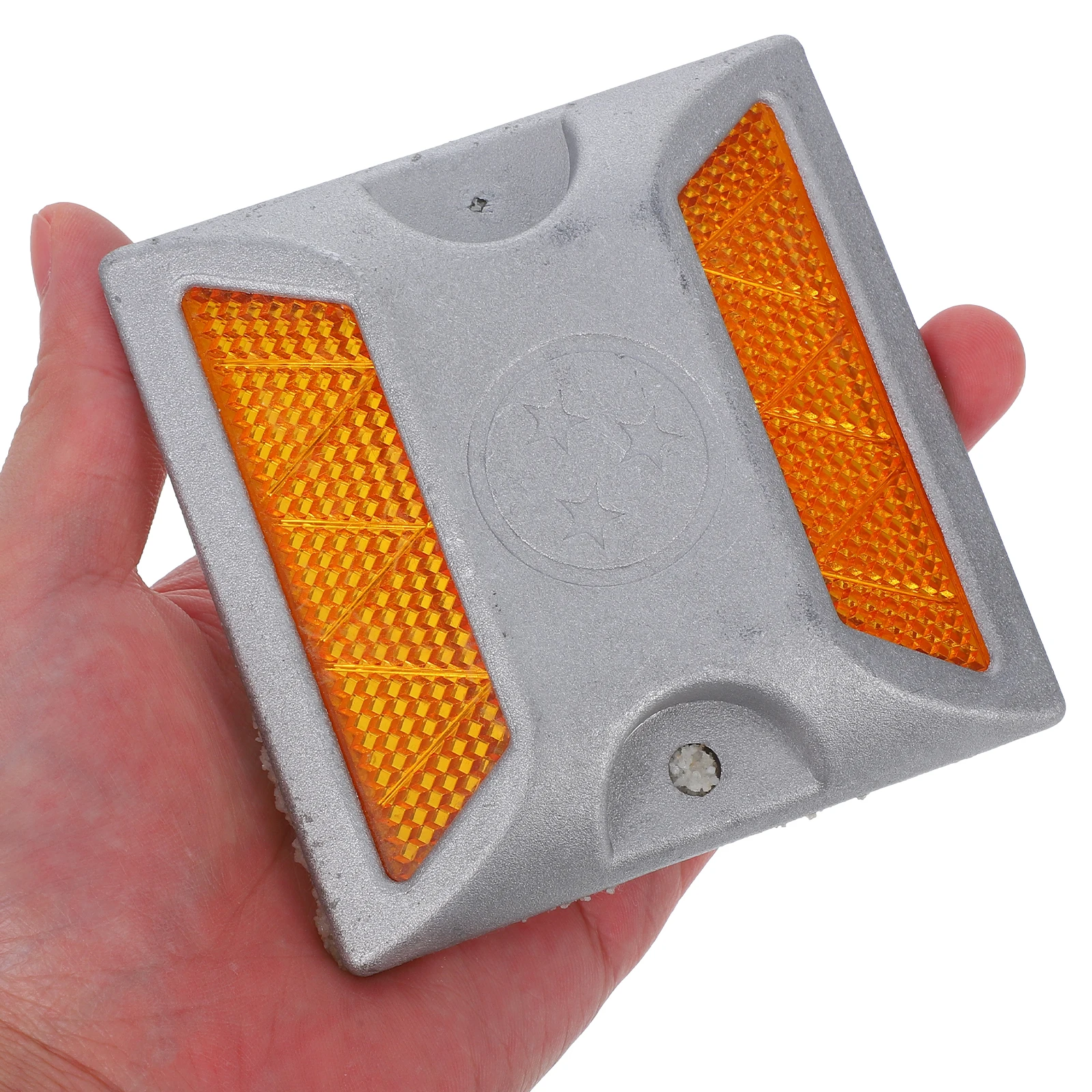 

Reflective Road Markers for Nighttime Safety Easy Installation All Weather Performance Warning Driveway