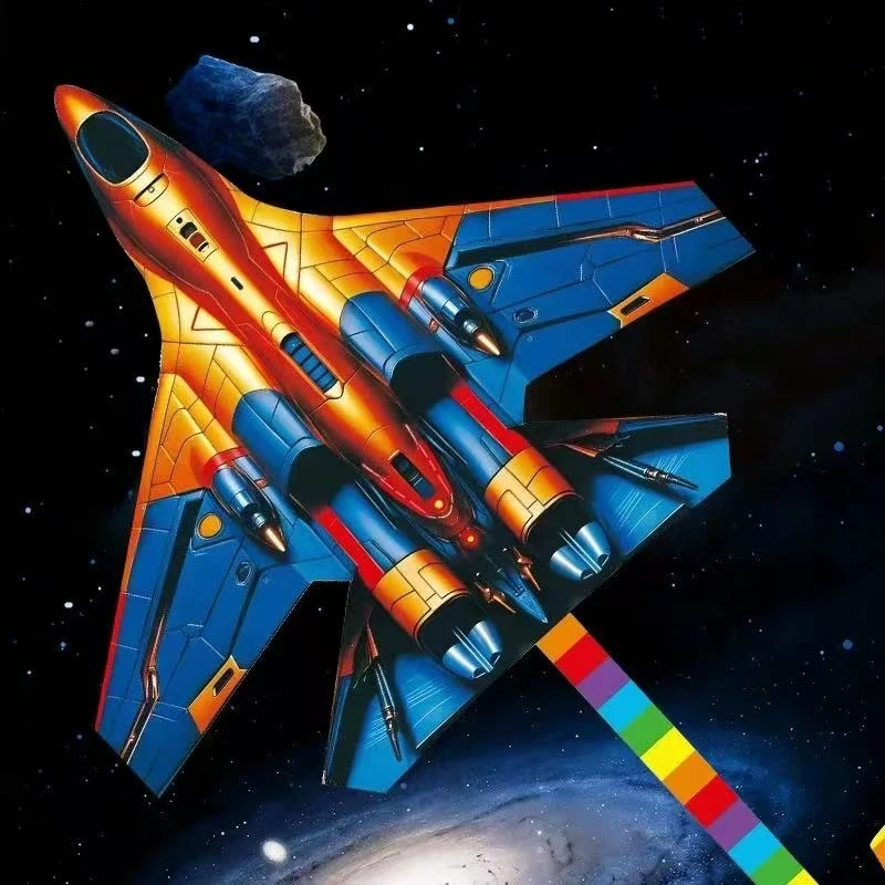 New plane kite fly toys for kids outdoor toys parachute kite for adults 3d kite wind kites flying papalotes for children dragon
