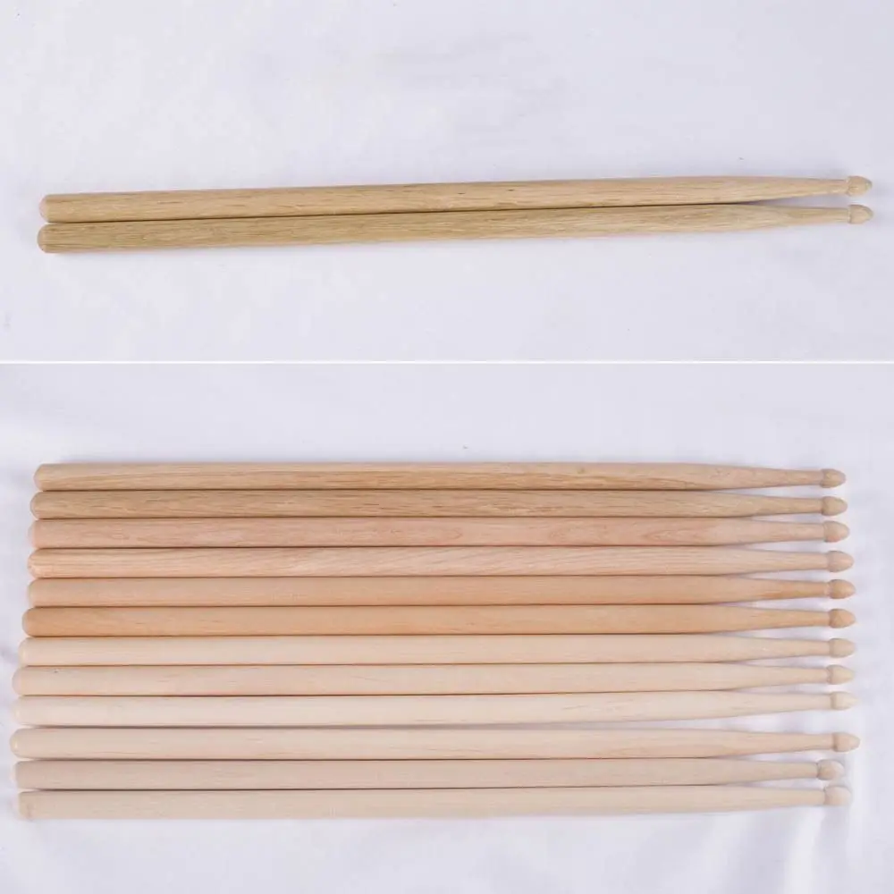 Classic 5A/7A Drum Sticks 1 Pair Wood Drumsticks Percussion Maple Instrument Accessories Drum